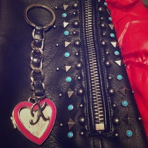 𝒦 Monogram locket keychain 🗝